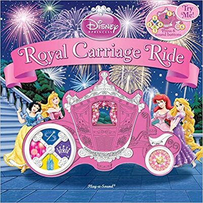 Royal carriage ride musical book